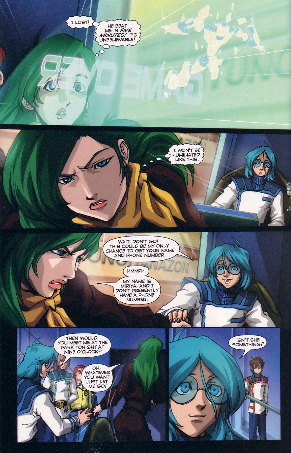 Read online Robotech: Love and War comic -  Issue #5 - 14