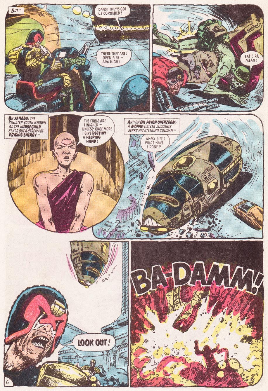Read online Judge Dredd (1983) comic -  Issue #32 - 7