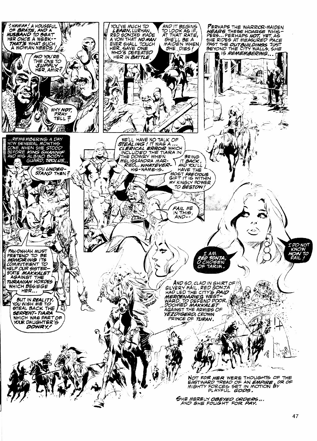 Read online The Savage Sword Of Conan comic -  Issue #83 - 45