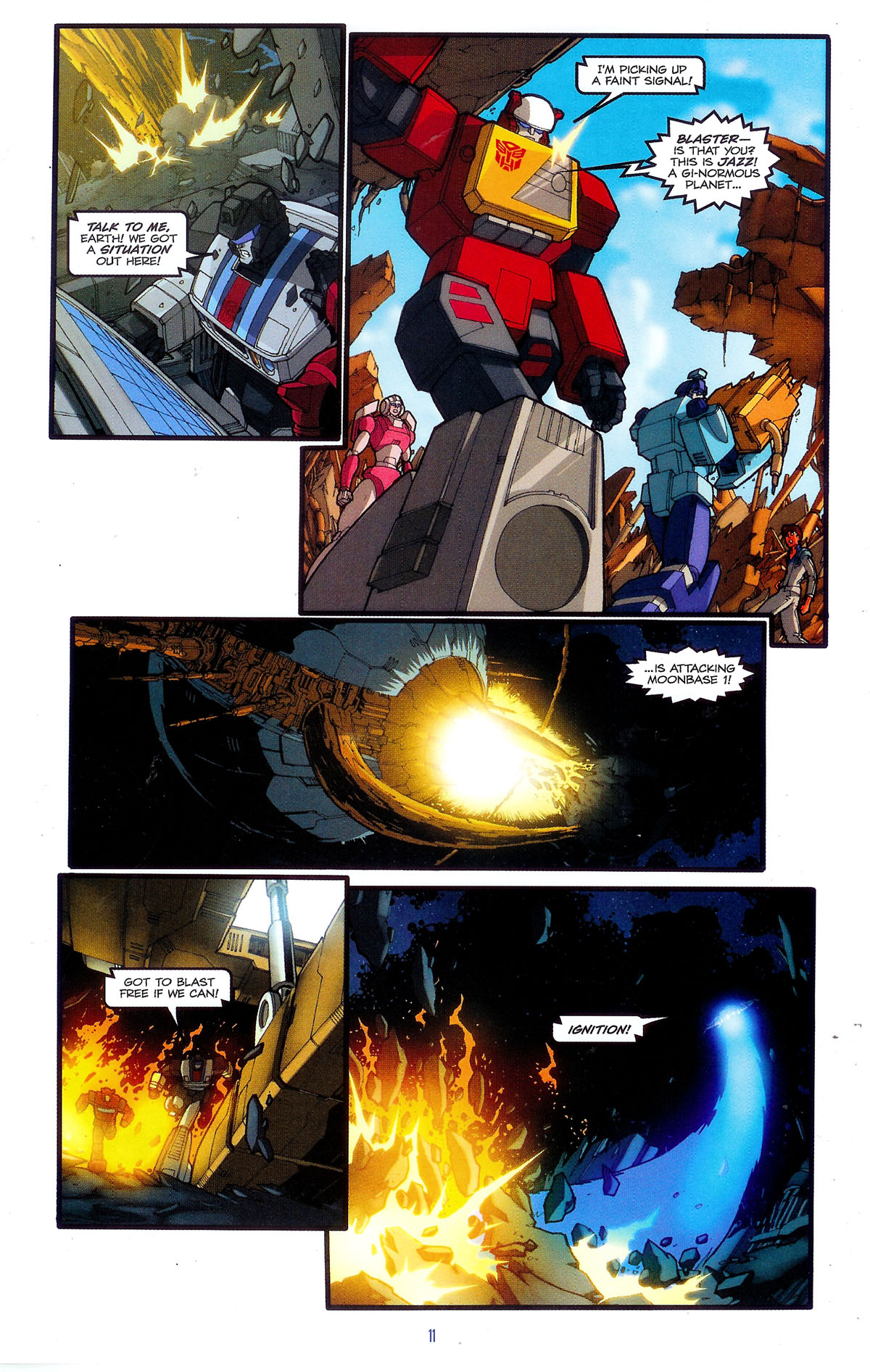Read online The Transformers The Animated Movie comic Issue 2