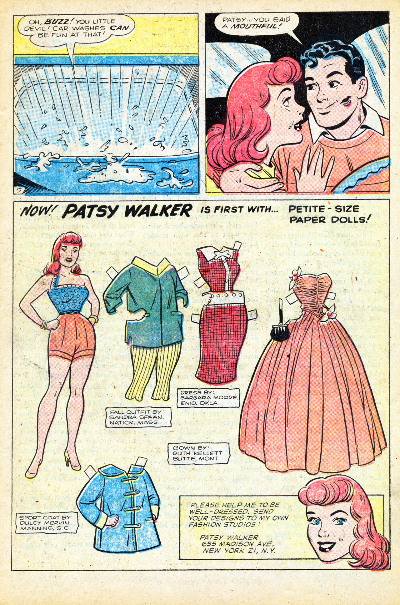 Read online Patsy Walker comic -  Issue #69 - 7