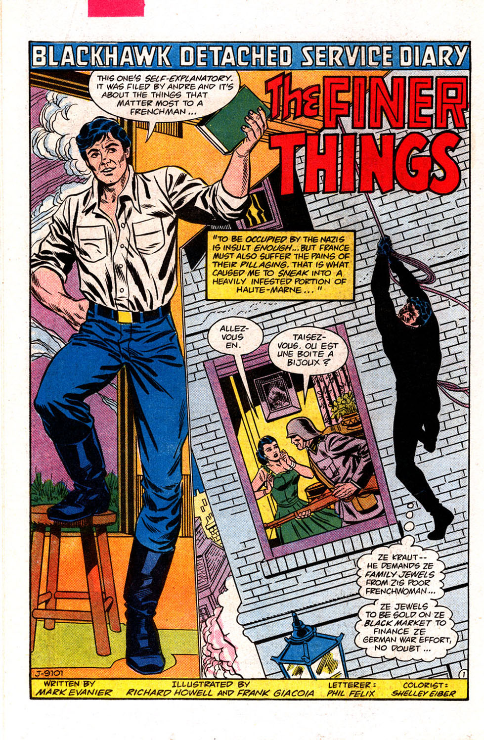 Read online Blackhawk (1957) comic -  Issue #268 - 10