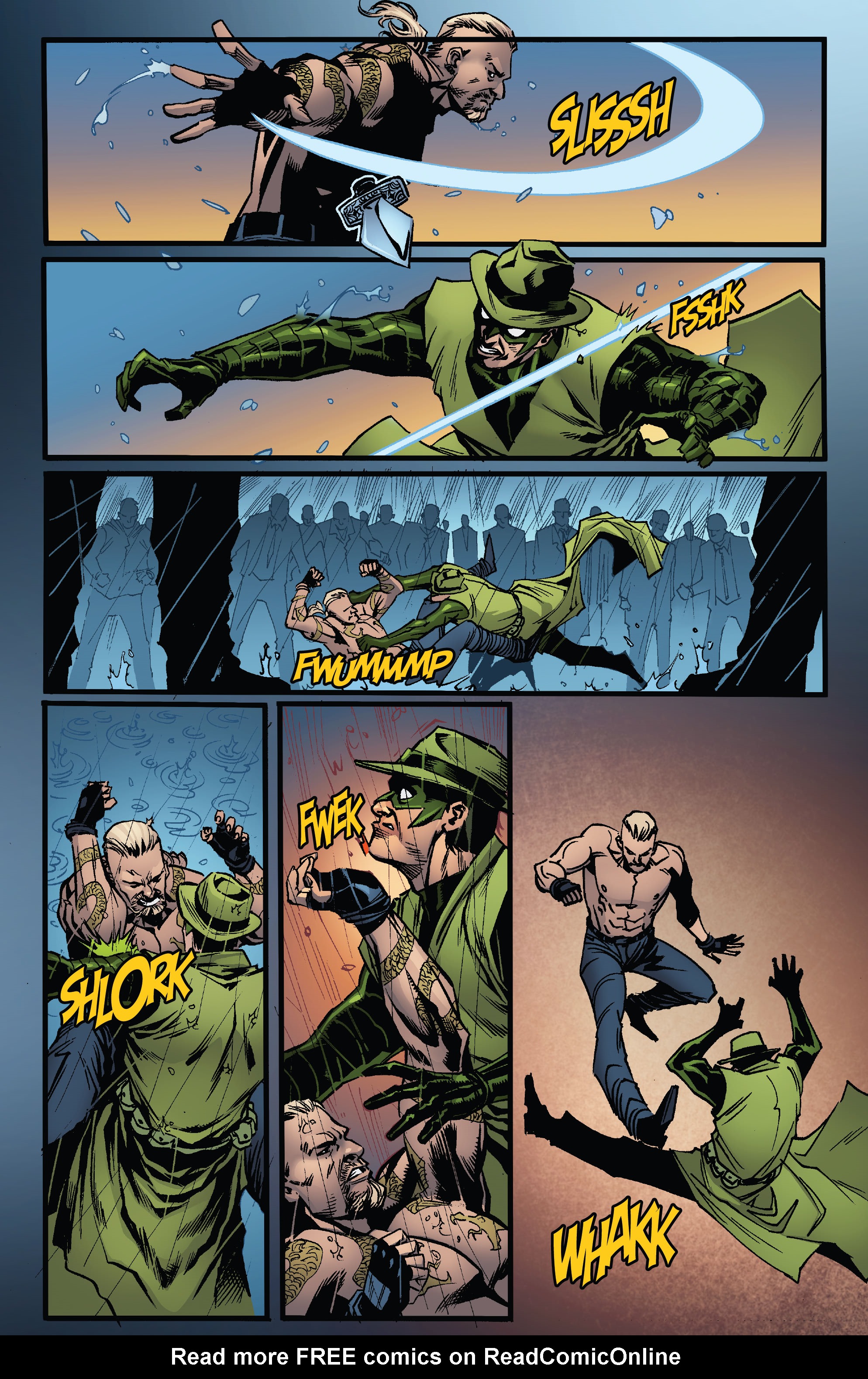 Read online Green Hornet: One Night in Bangkok comic -  Issue # Full - 24