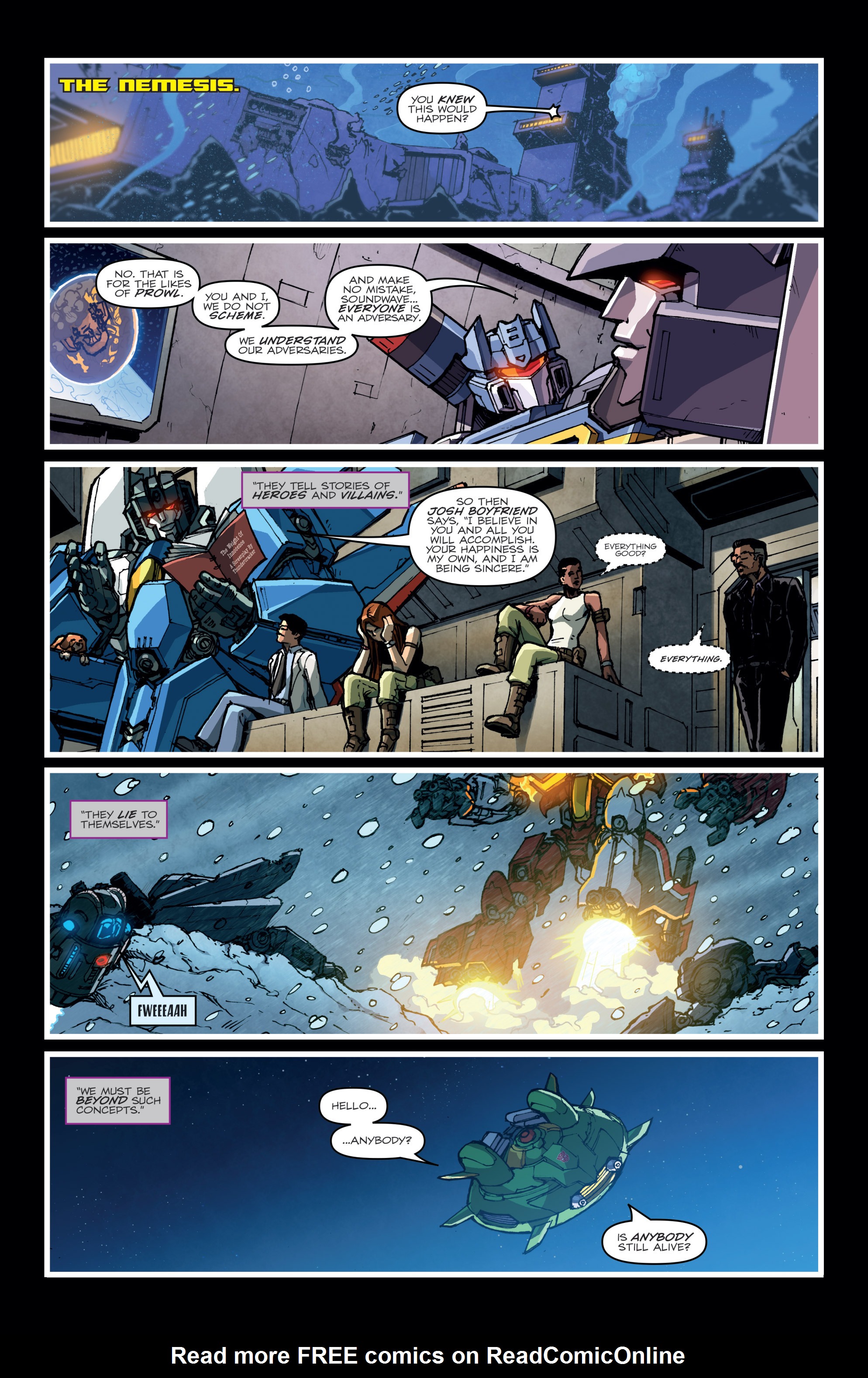 Read online The Transformers (2014) comic -  Issue #45 - 25