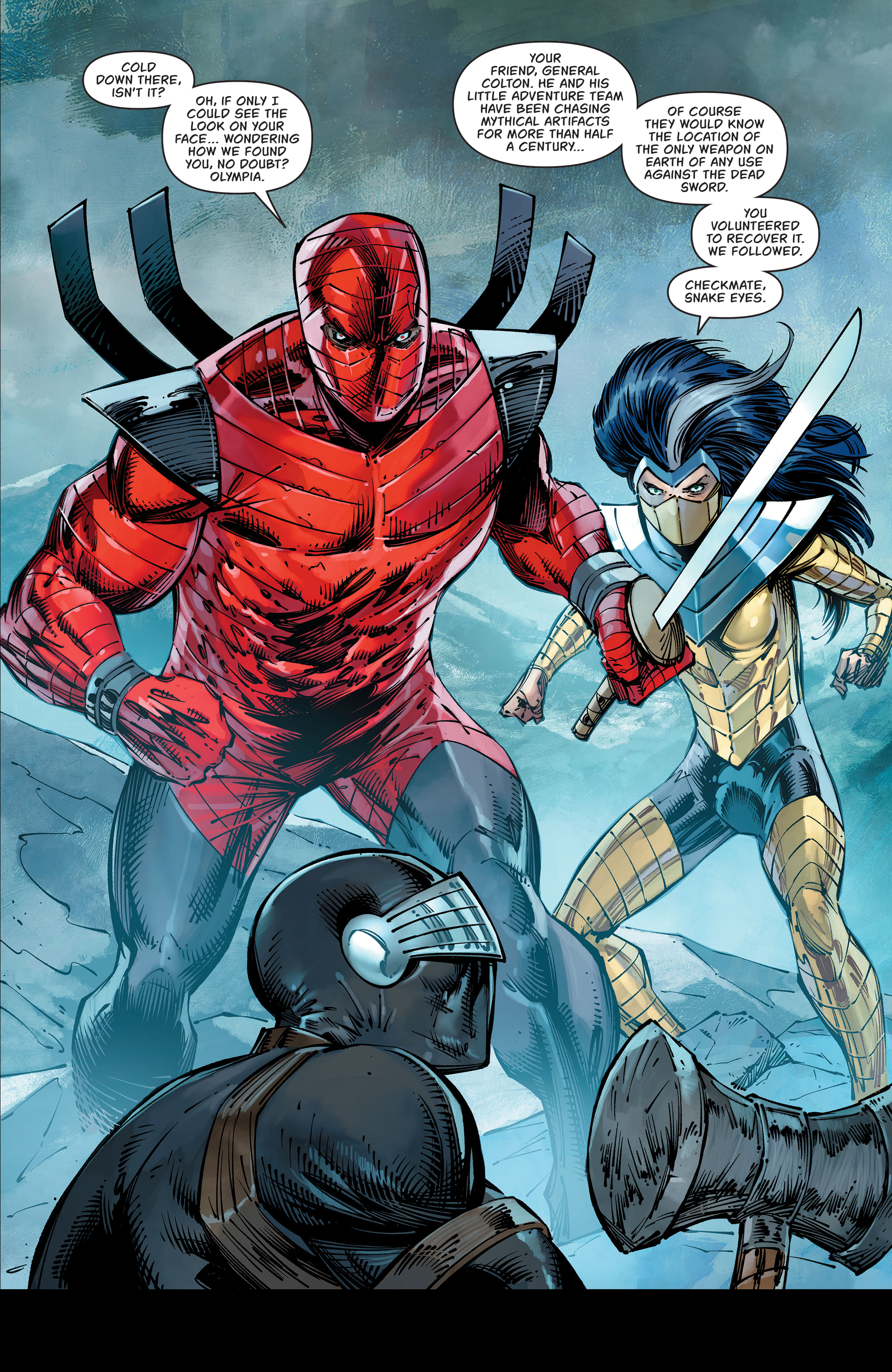 Read online Snake Eyes: Deadgame comic -  Issue #4 - 20
