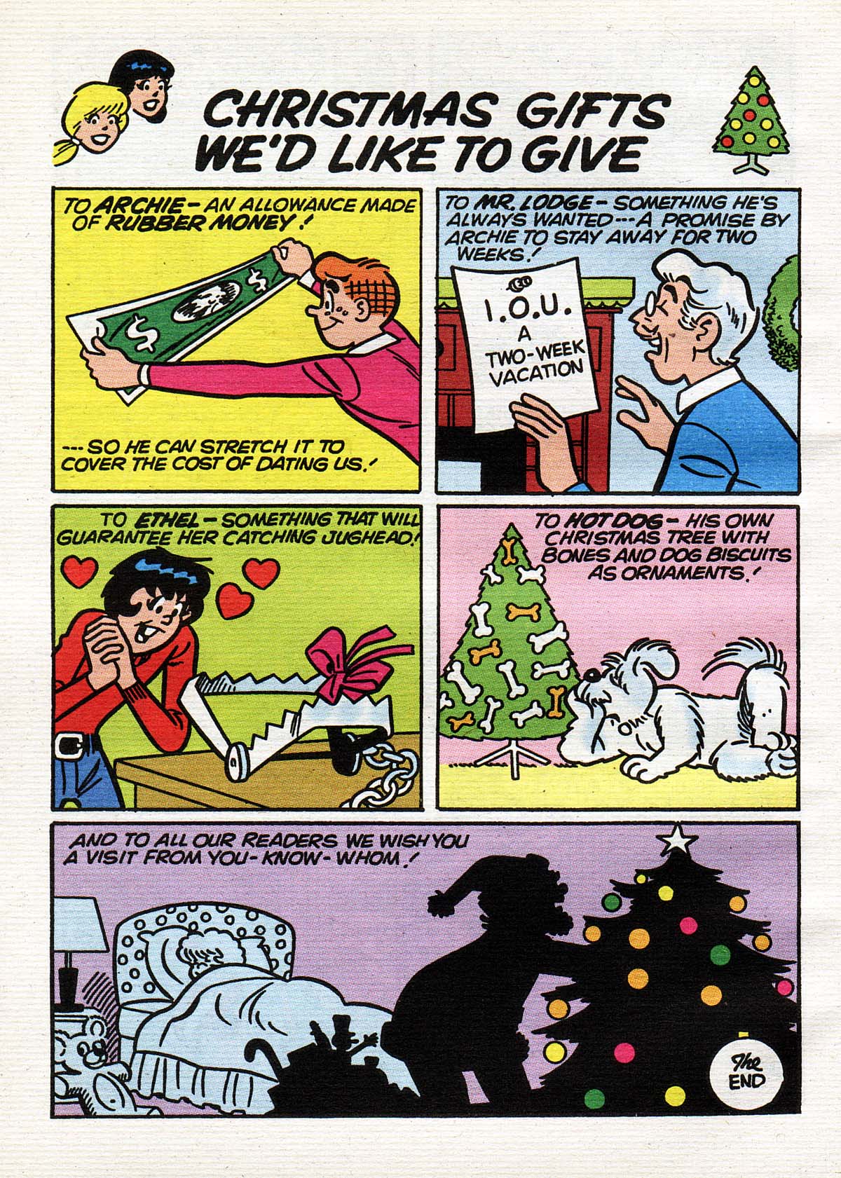 Read online Archie's Holiday Fun Digest comic -  Issue #5 - 14