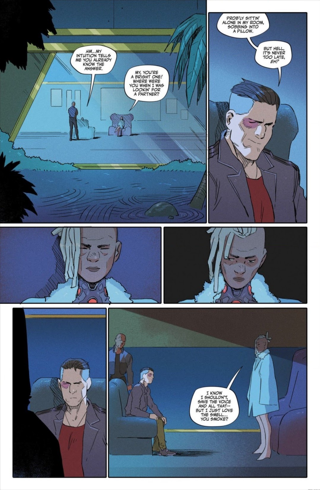Read online Cyberpunk 2077: Where’s Johnny comic -  Issue #1 - 16
