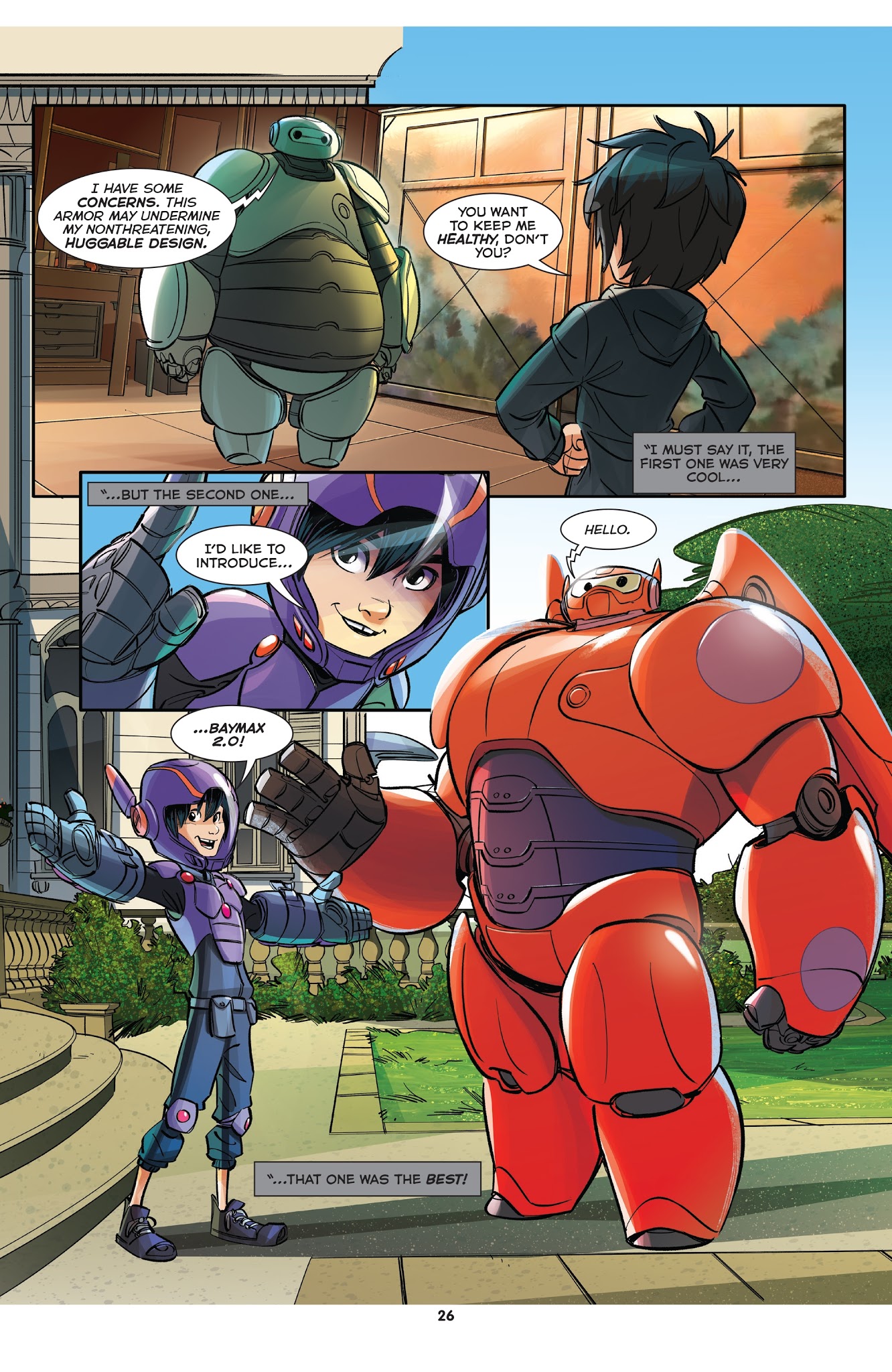 Read online Disney Big Hero 6: Heroes of San Fransokyo comic -  Issue # Full - 26