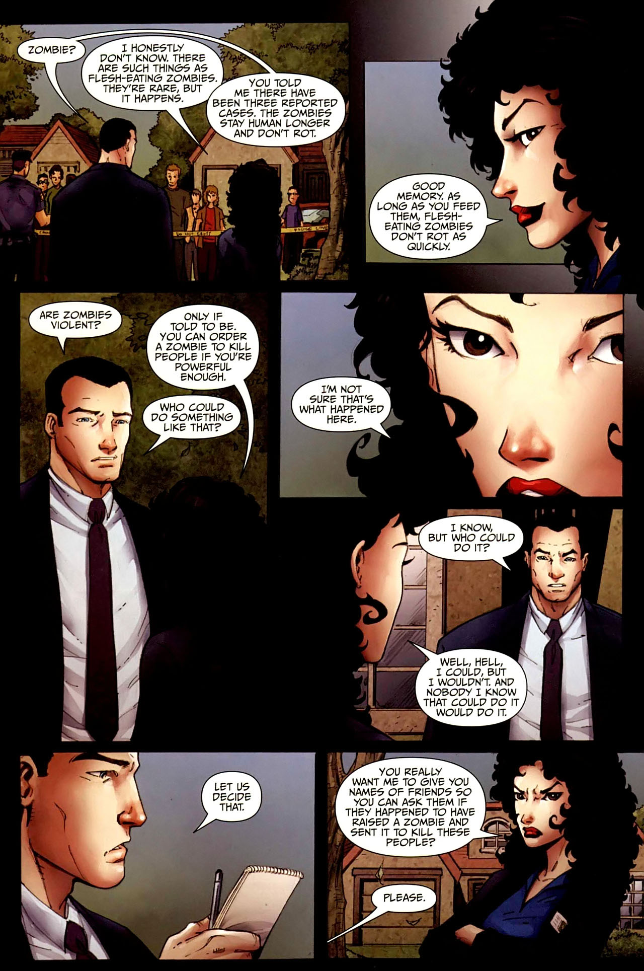 Read online Anita Blake: The Laughing Corpse - Book One comic -  Issue #2 - 5