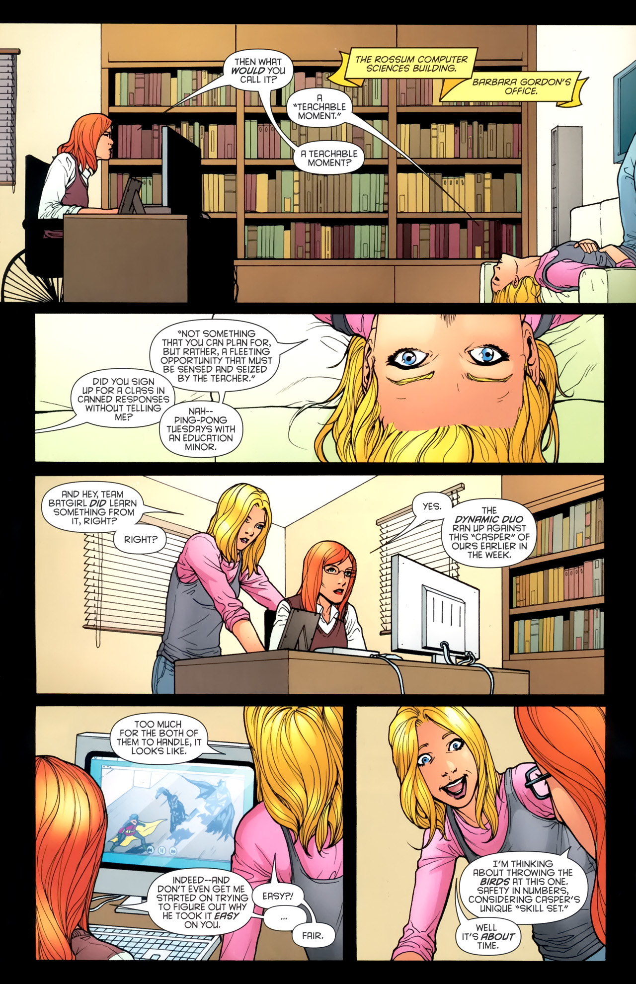 Read online Bruce Wayne: The Road Home comic -  Issue # Issue Batgirl - 8