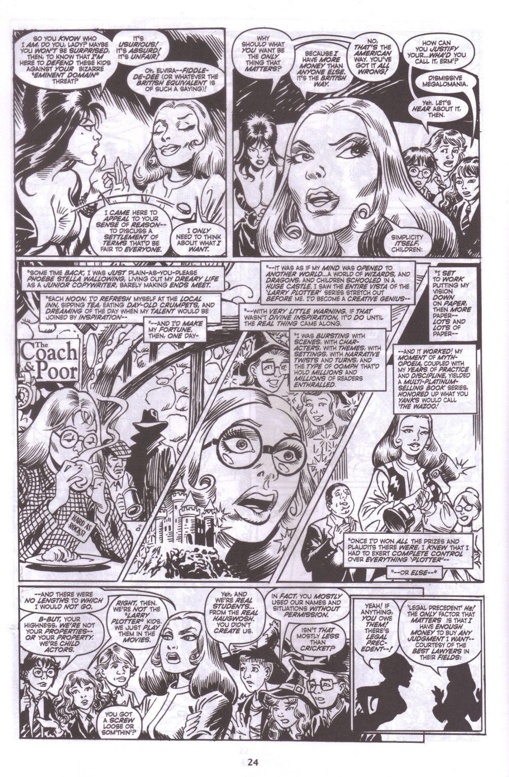 Read online Elvira, Mistress of the Dark comic -  Issue #154 - 21