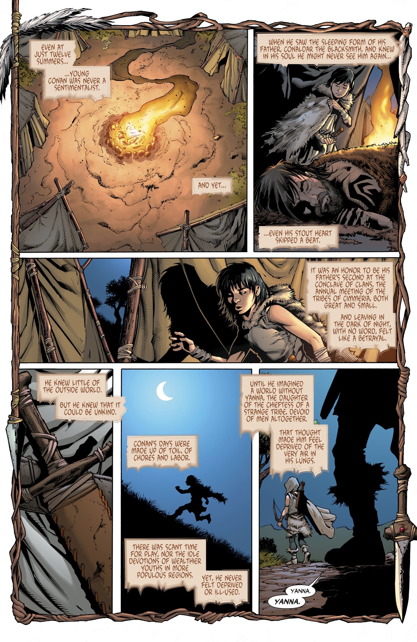 Read online Wonder Woman/Conan comic -  Issue #4 - 4