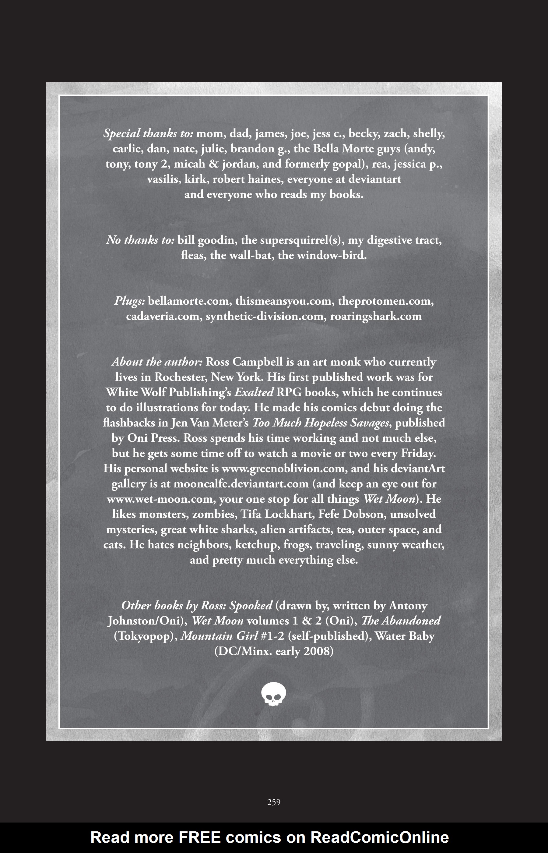 Read online Wet Moon comic -  Issue # TPB 3 (Part 2) - 166