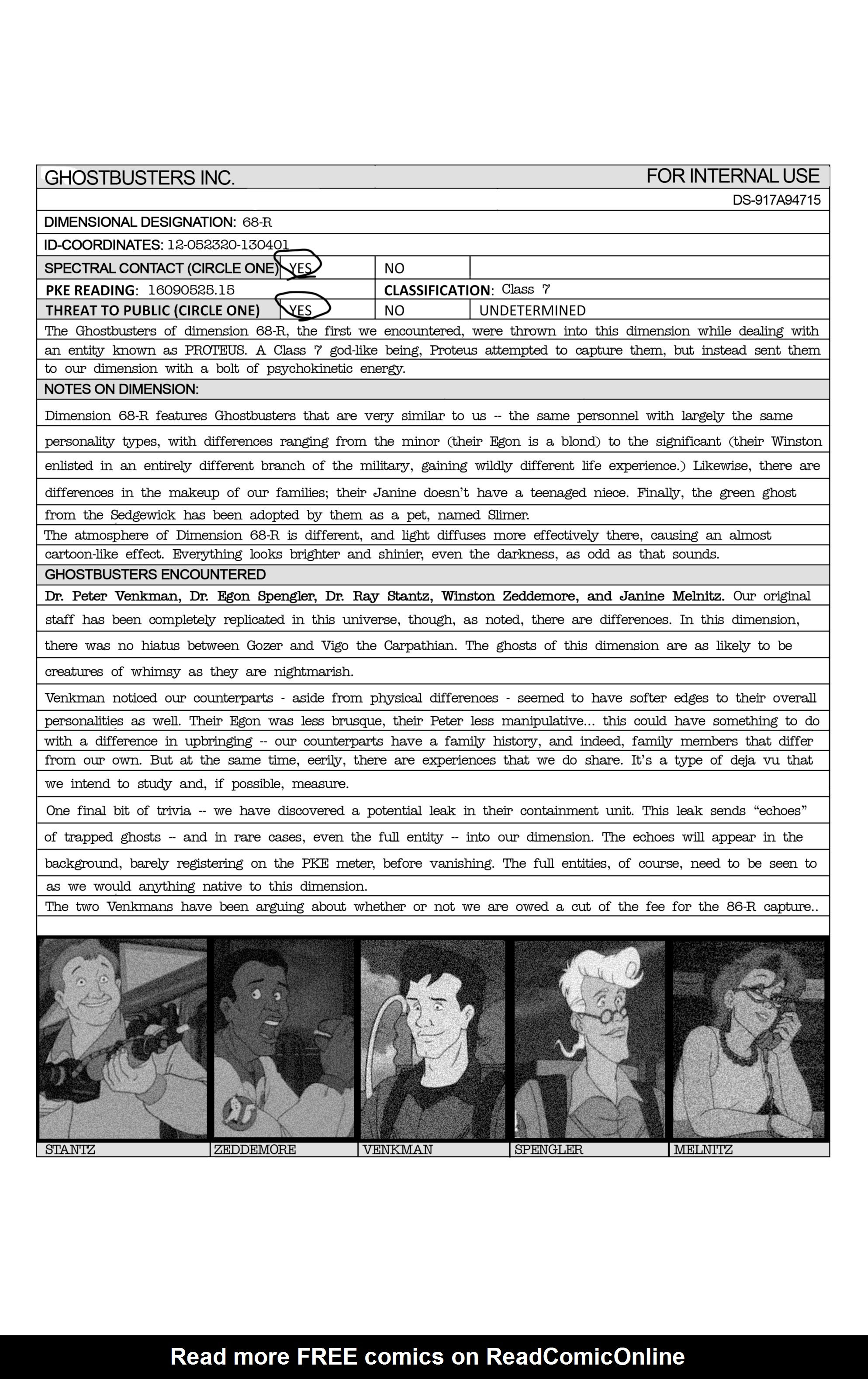 Read online Ghostbusters: Crossing Over comic -  Issue # _TPB - 226