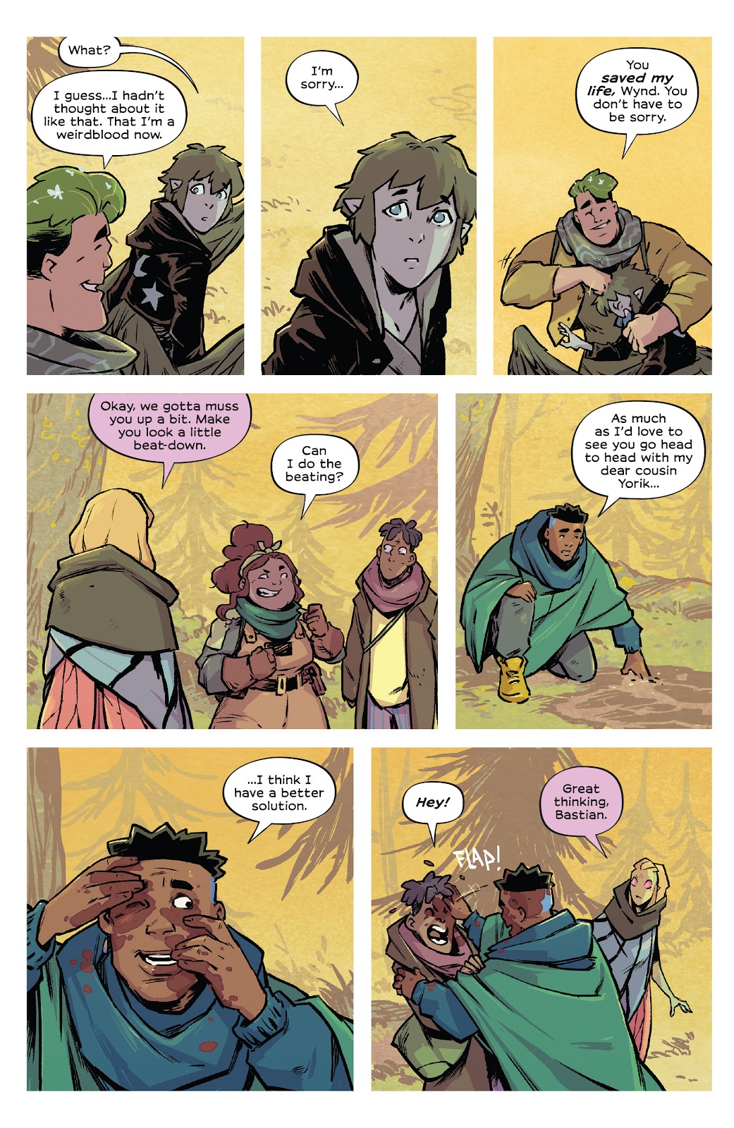 Wynd: The Throne In The Sky issue 1 - Page 20