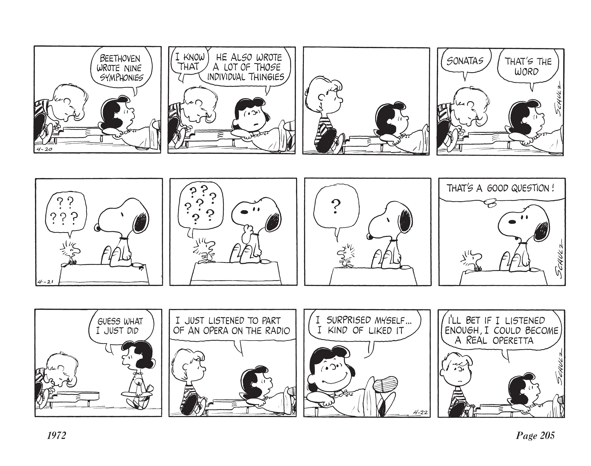 Read online The Complete Peanuts comic -  Issue # TPB 11 - 220