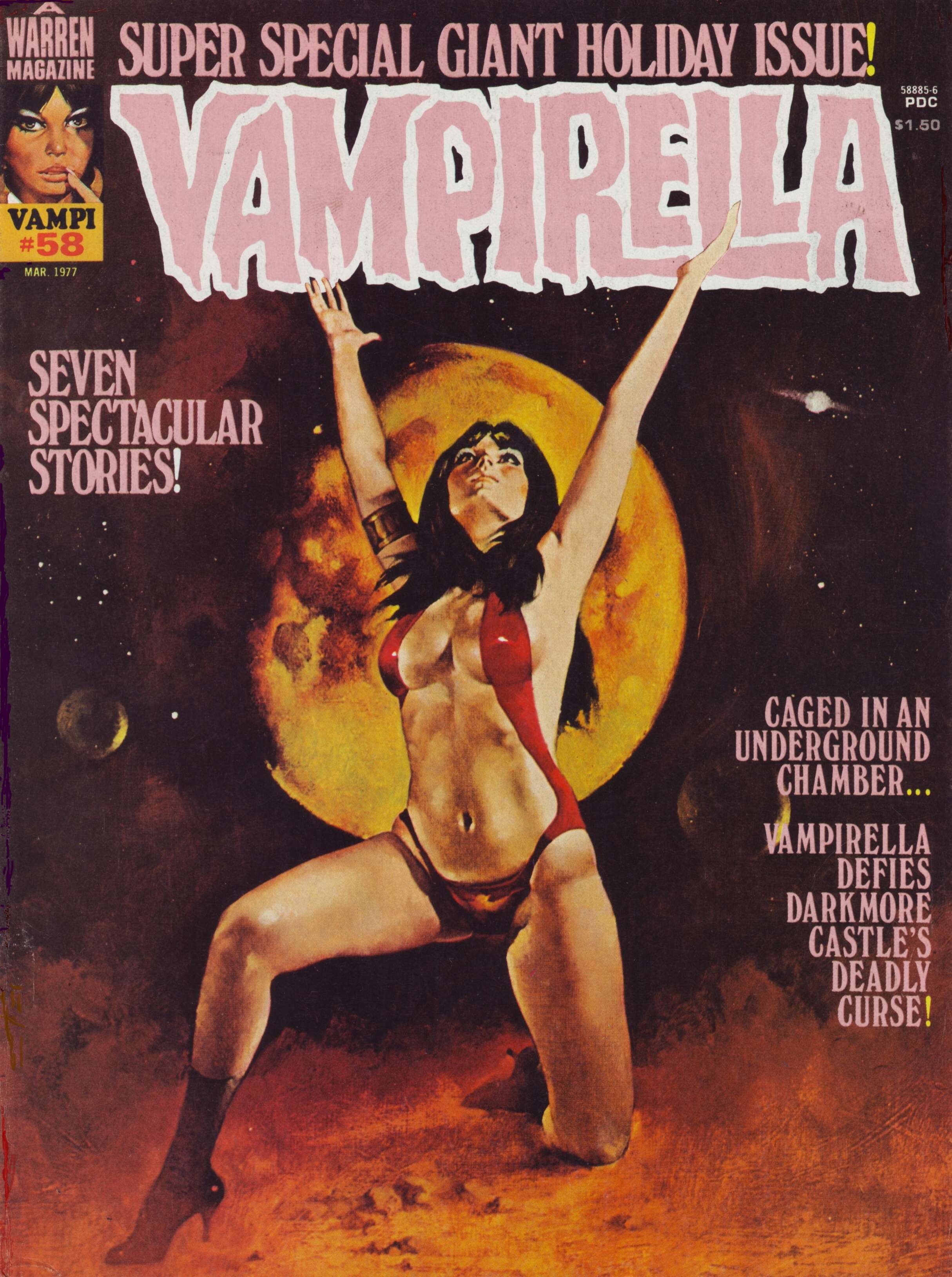 Read online Vampirella (1969) comic -  Issue #58 - 1