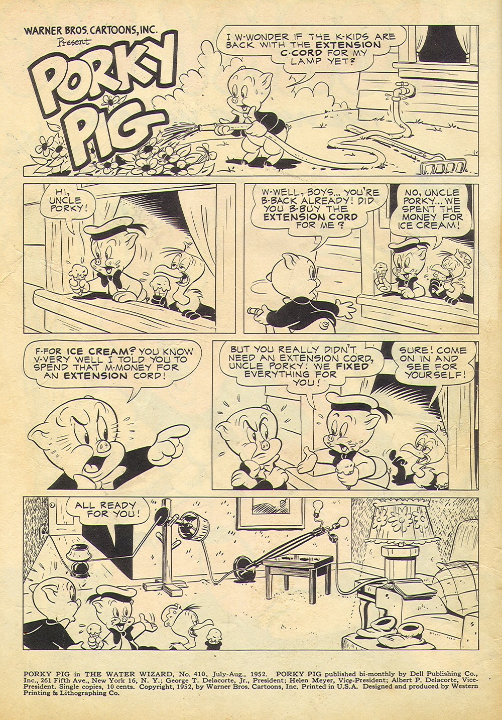 Read online Four Color Comics comic -  Issue #410 - 2