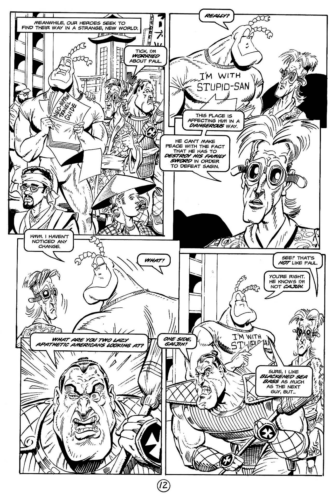 Read online Paul the Samurai (1992) comic -  Issue #10 - 14
