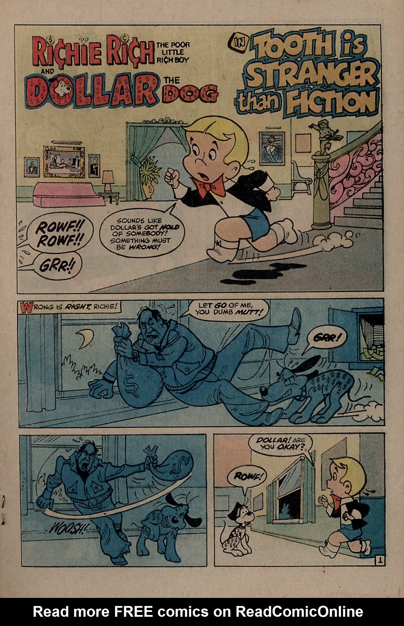 Read online Richie Rich & Dollar the Dog comic -  Issue #18 - 21