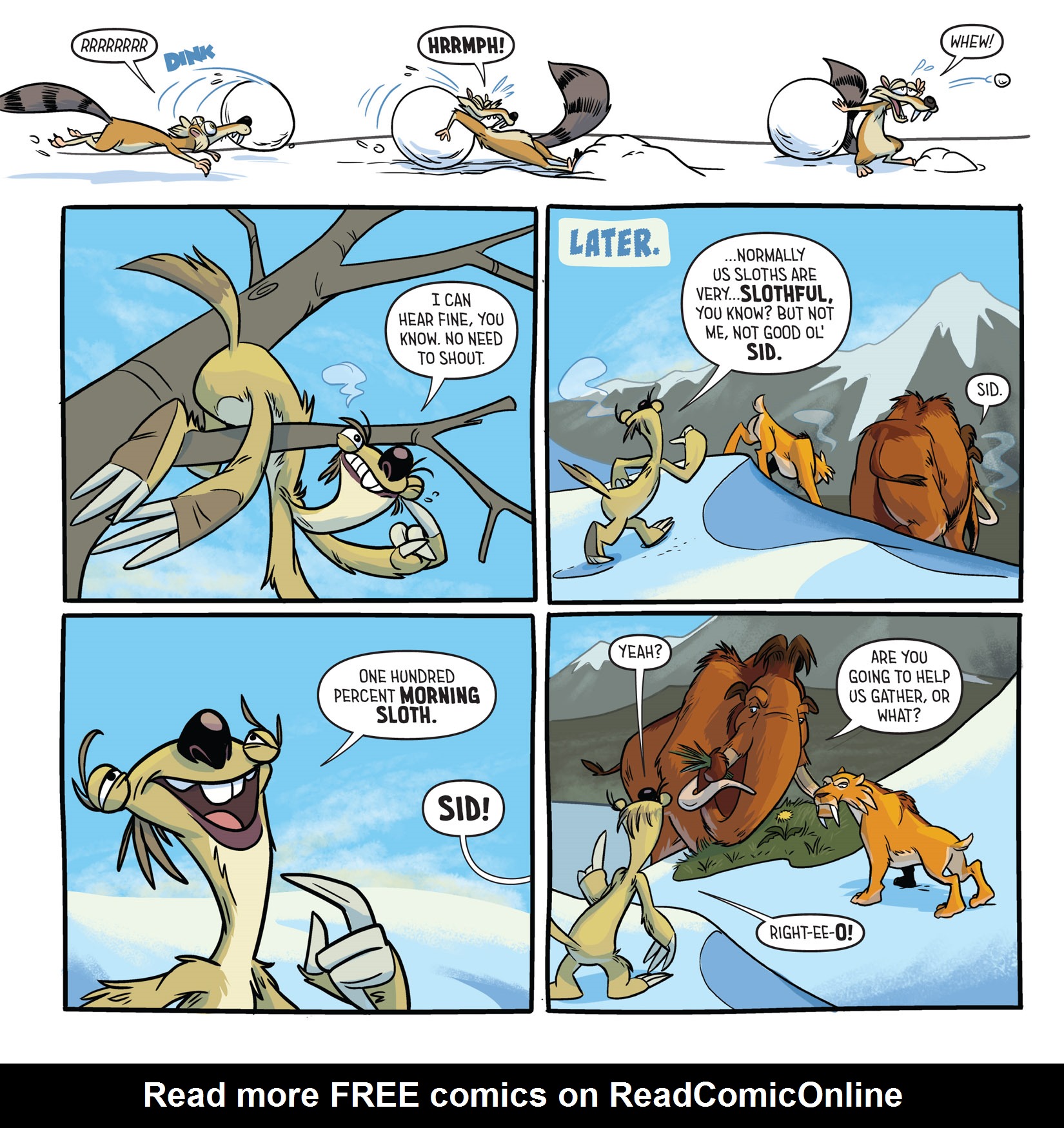 Read online Ice Age: Iced In comic -  Issue # Full - 5