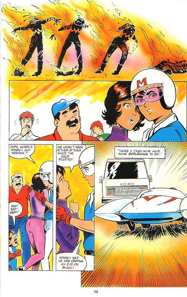 Read online Speed Racer (1987) comic -  Issue #5 - 16