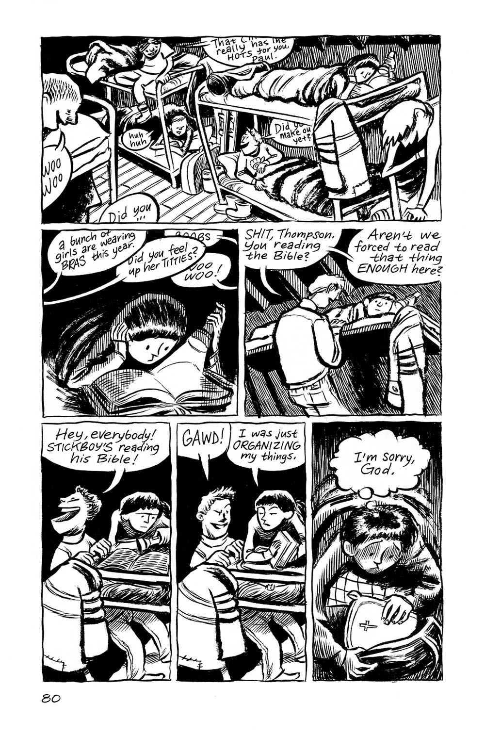 Blankets issue 1 - Page 78