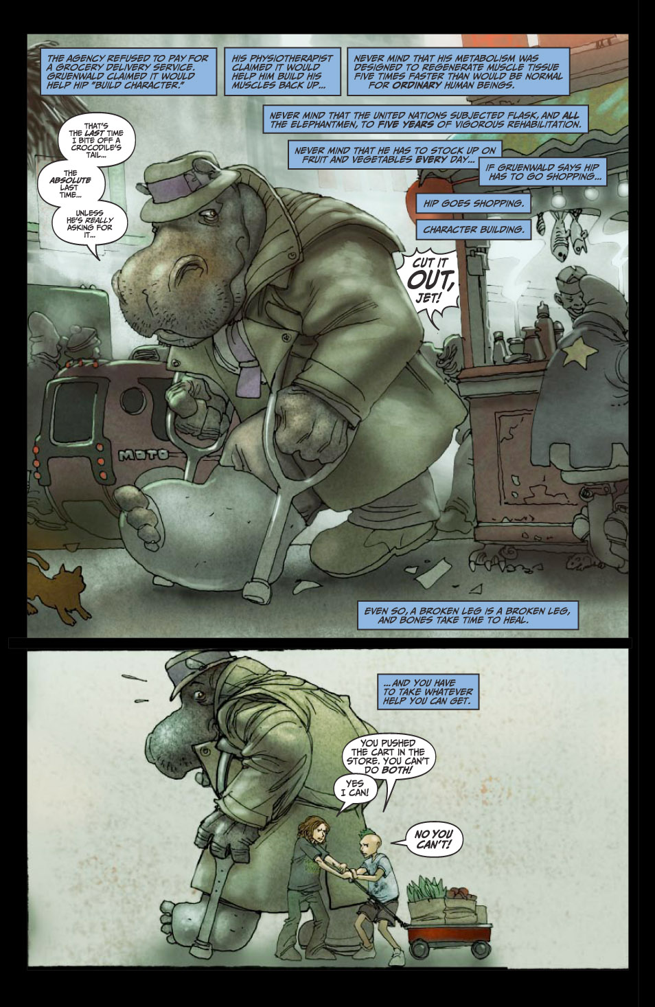 Read online Elephantmen comic -  Issue #9 - 7