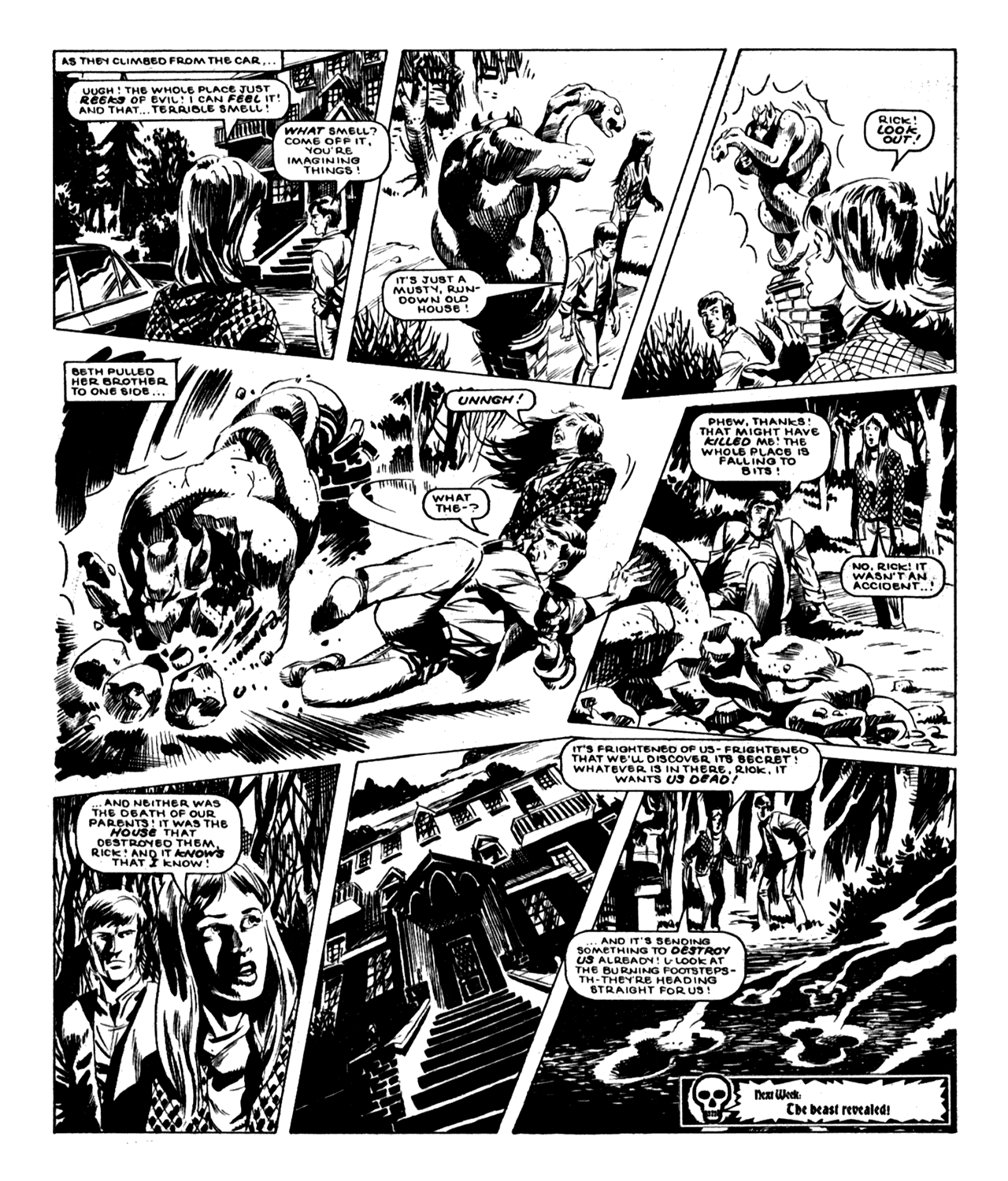 Read online Scream! (1984) comic -  Issue #8 - 10