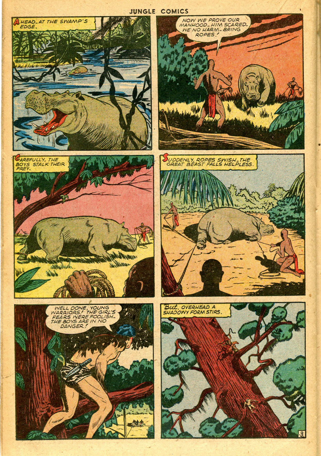 Read online Jungle Comics comic -  Issue #67 - 32