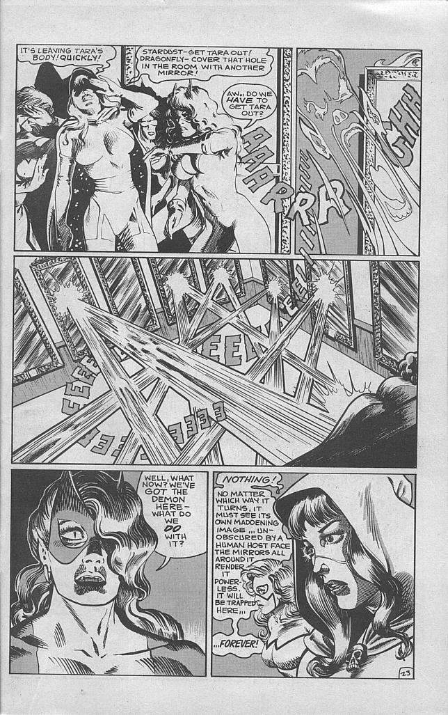 Read online Femforce Night of the Demon comic -  Issue # Full - 25