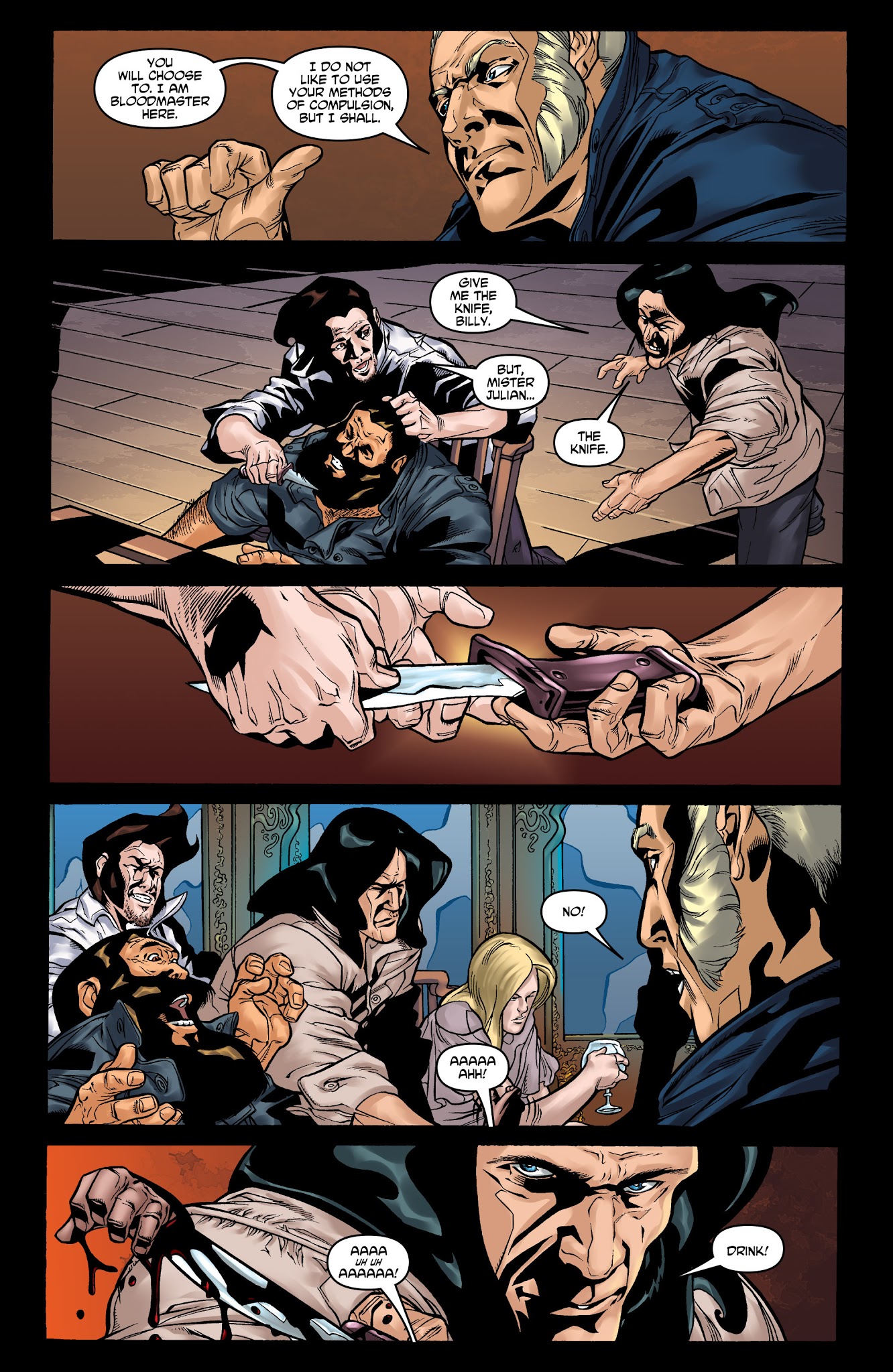 Read online George R.R. Martin's Fevre Dream comic -  Issue #6 - 13