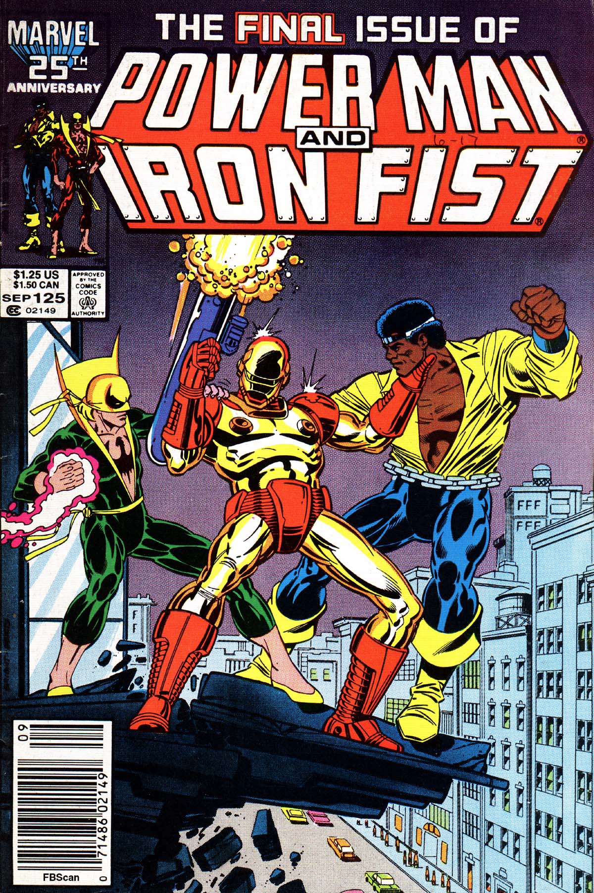 Read online Power Man and Iron Fist (1978) comic -  Issue #125 - 1