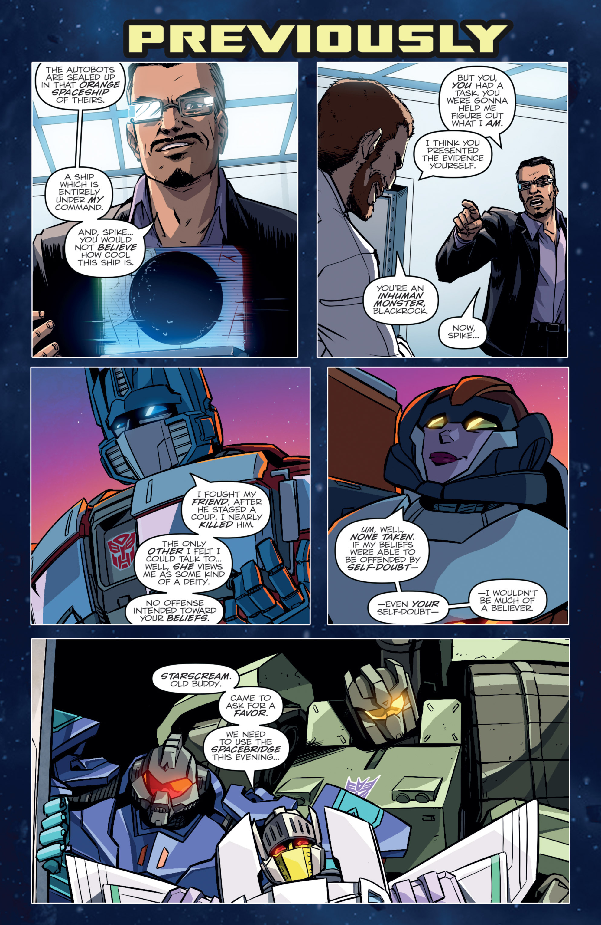 Read online The Transformers (2014) comic -  Issue #47 - 5