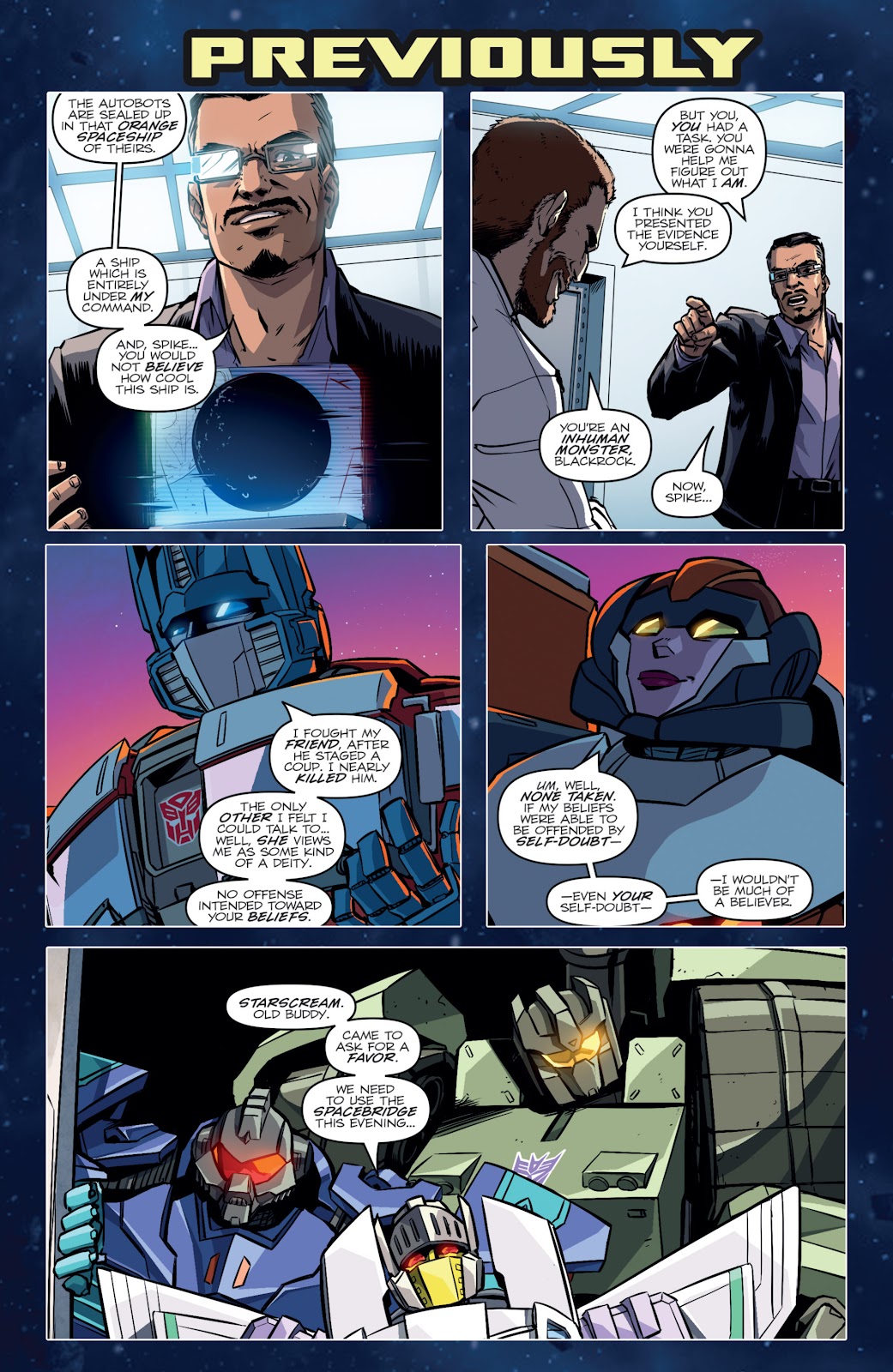 The Transformers (2014) issue 47 - Page 5