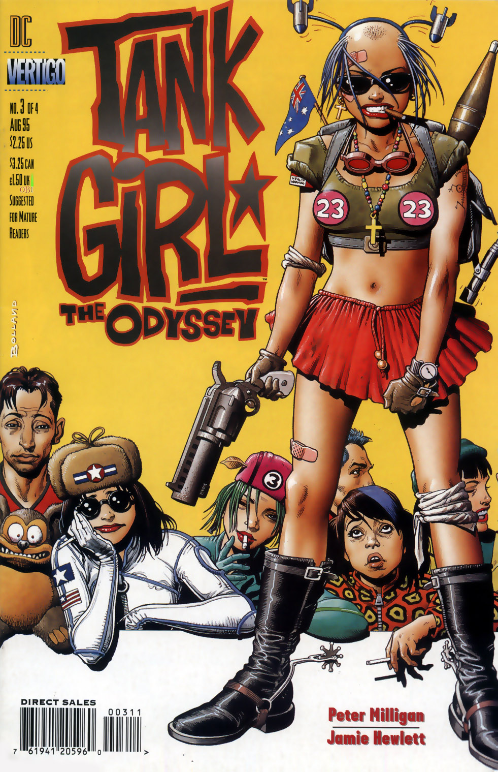 Read online Tank Girl: The Odyssey comic -  Issue #3 - 1