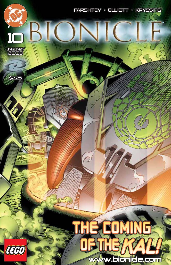 Read online Bionicle comic -  Issue #10 - 1