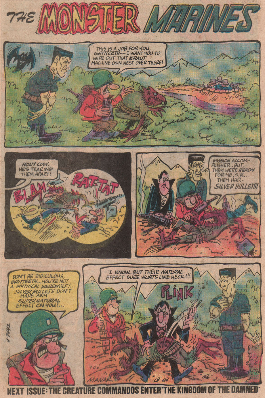 Read online Weird War Tales (1971) comic -  Issue #107 - 9