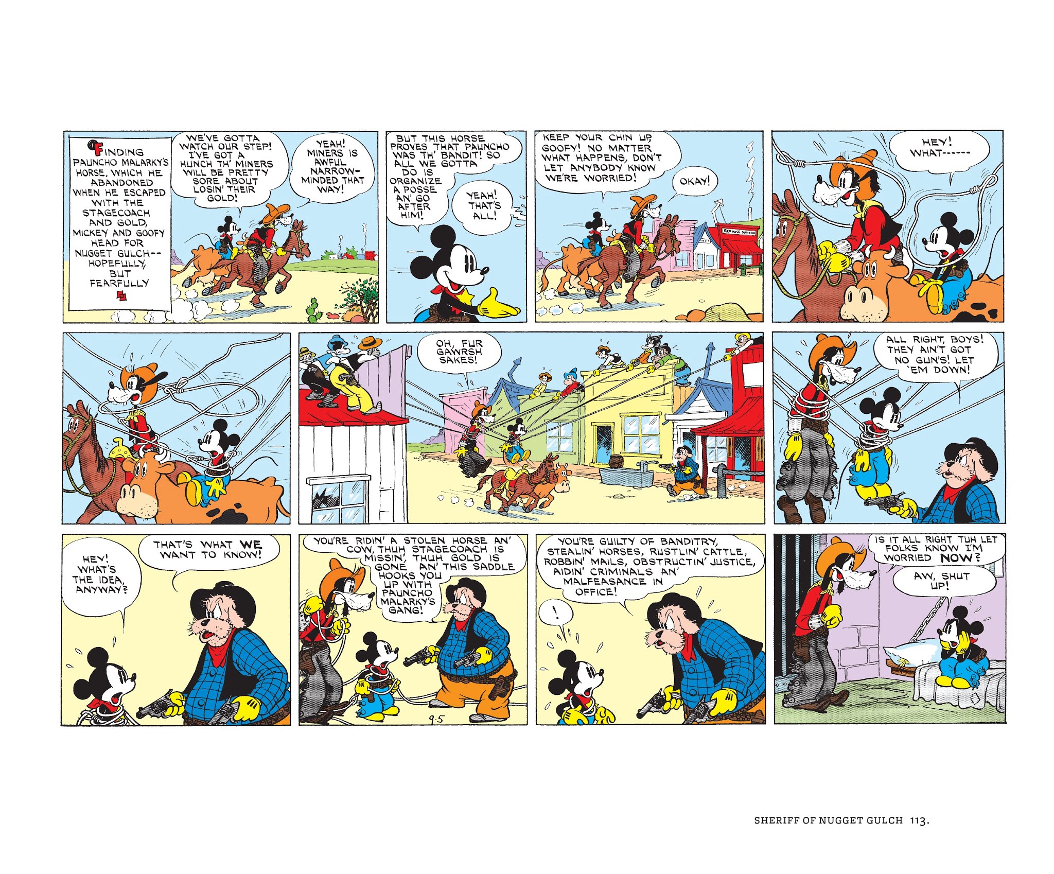 Read online Walt Disney's Mickey Mouse Color Sundays comic -  Issue # TPB 2 (Part 2) - 13