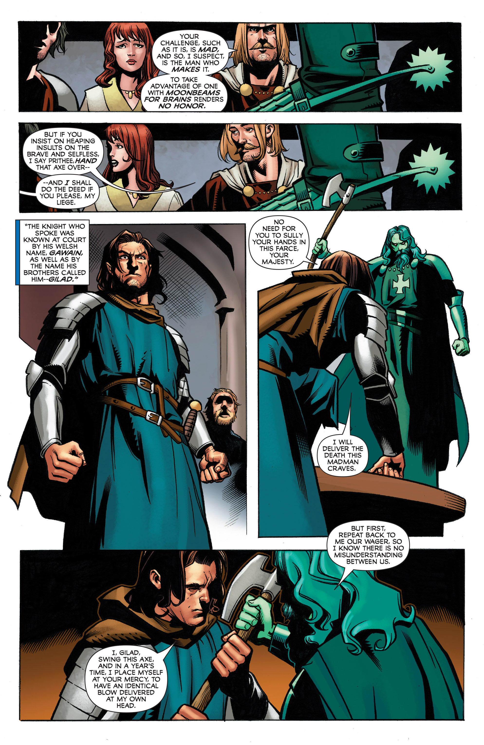 Read online Immortal Brothers: The Tale of the Green Knight comic -  Issue # Full - 7