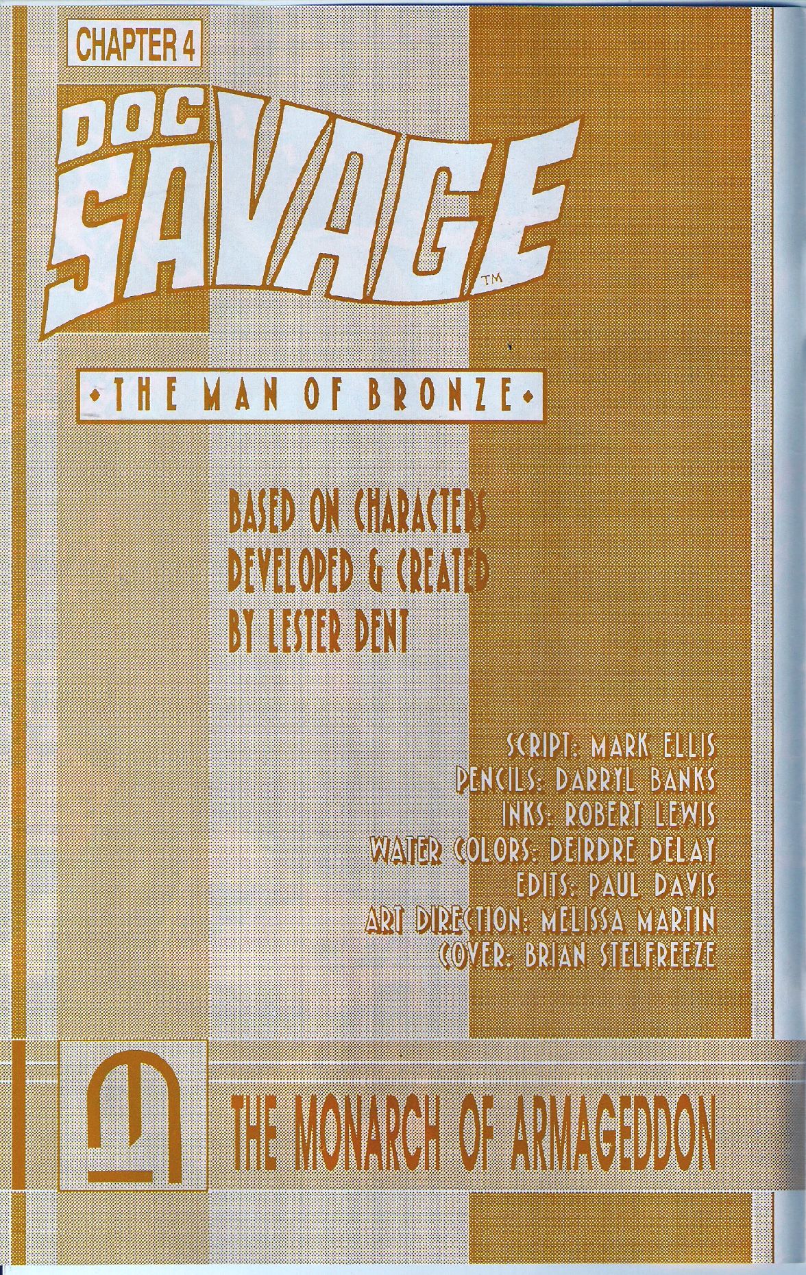 Read online Doc Savage: The Man of Bronze comic -  Issue #4 - 2