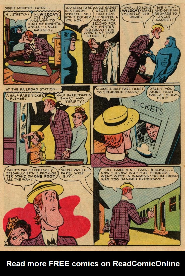 Read online Sensation (Mystery) Comics comic -  Issue #36 - 42