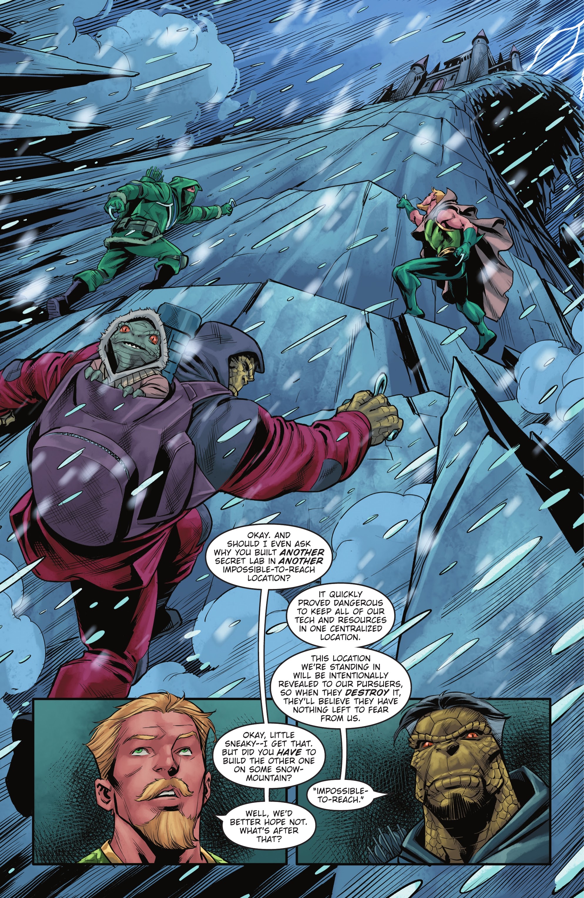 Read online Aquaman/Green Arrow - Deep Target comic -  Issue #5 - 19