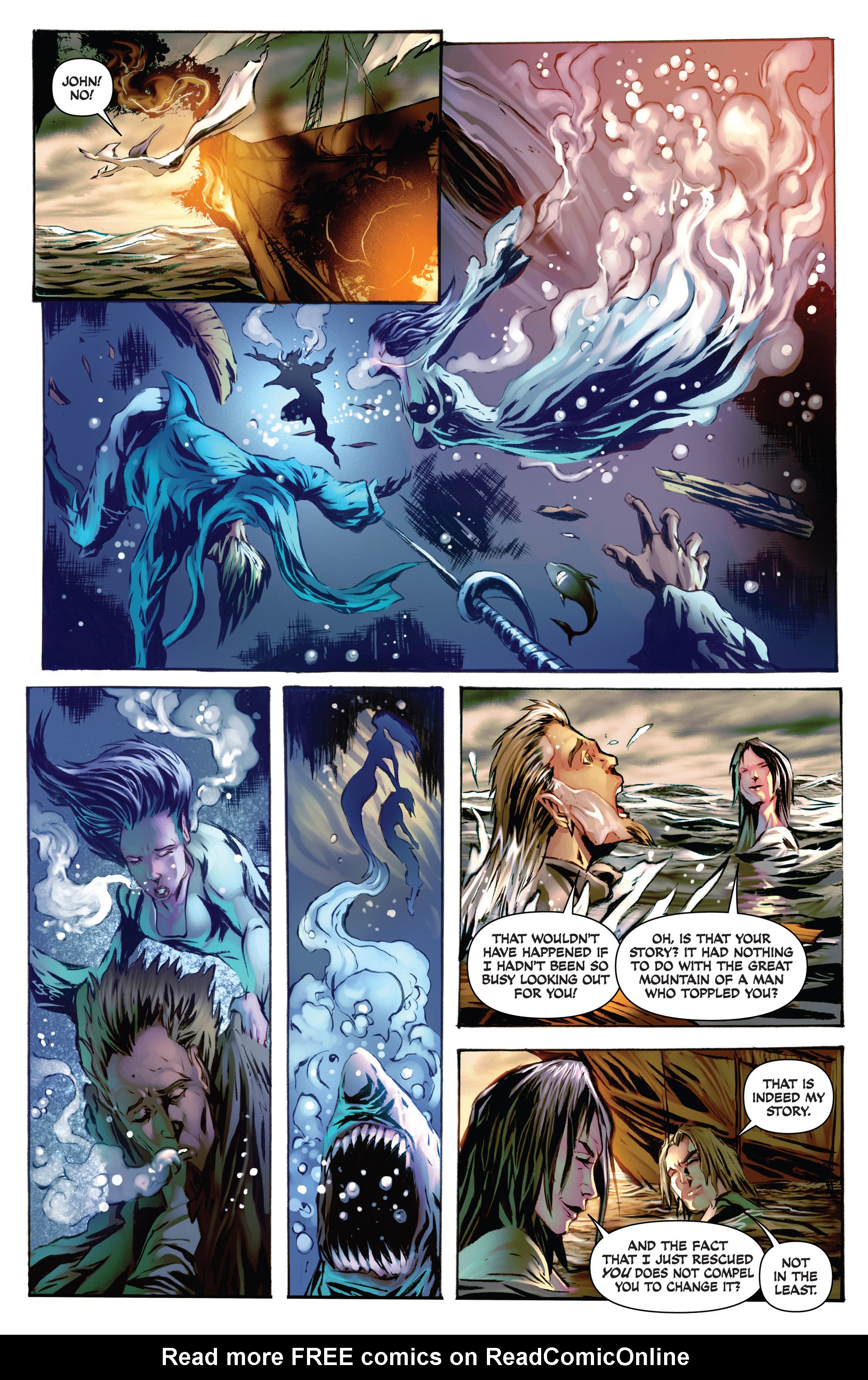 Damsels: Mermaids Issue #2 #3 - English 11