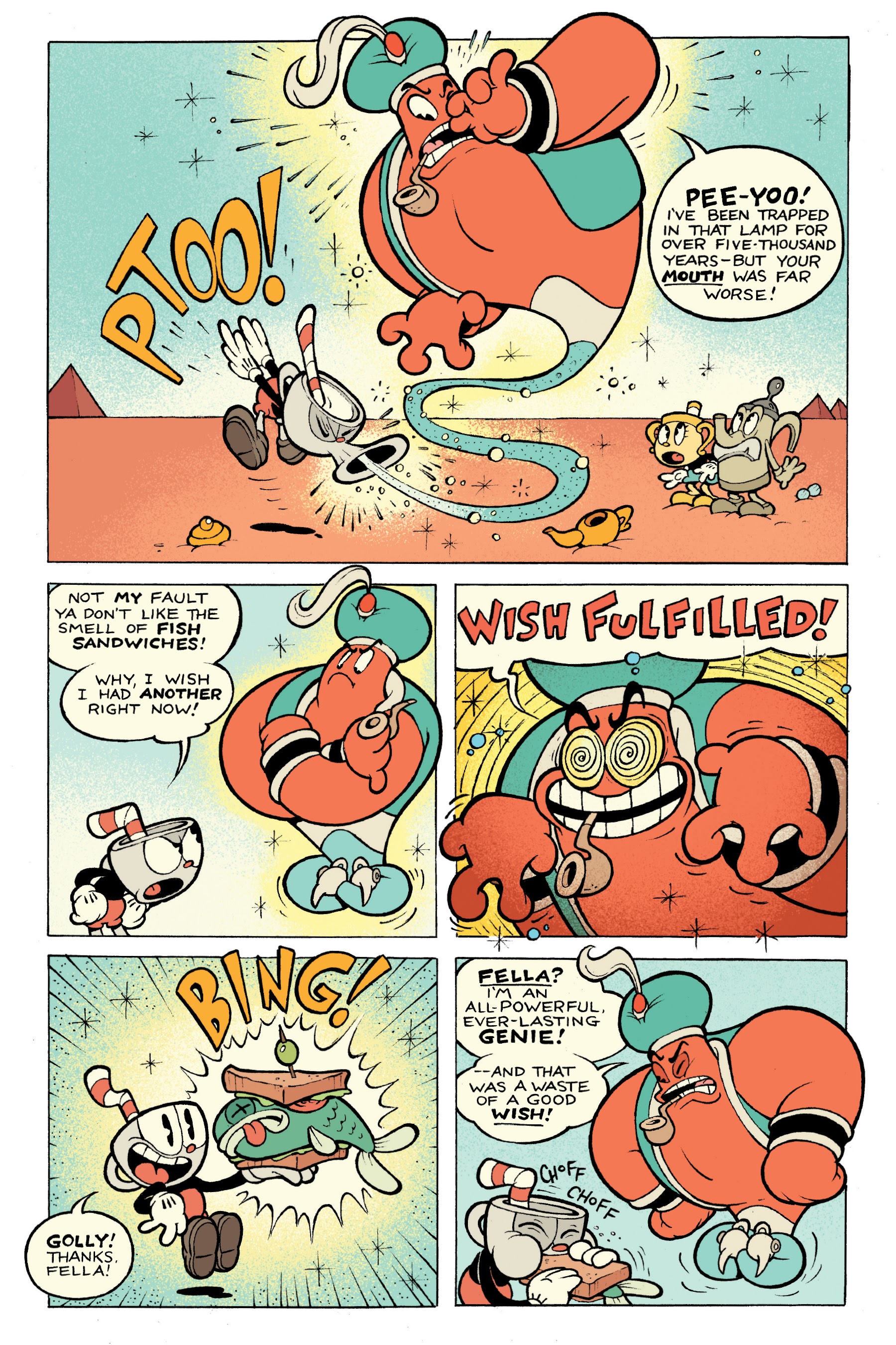 Read online Cuphead: Comic Capers & Curios comic -  Issue # TPB - 62