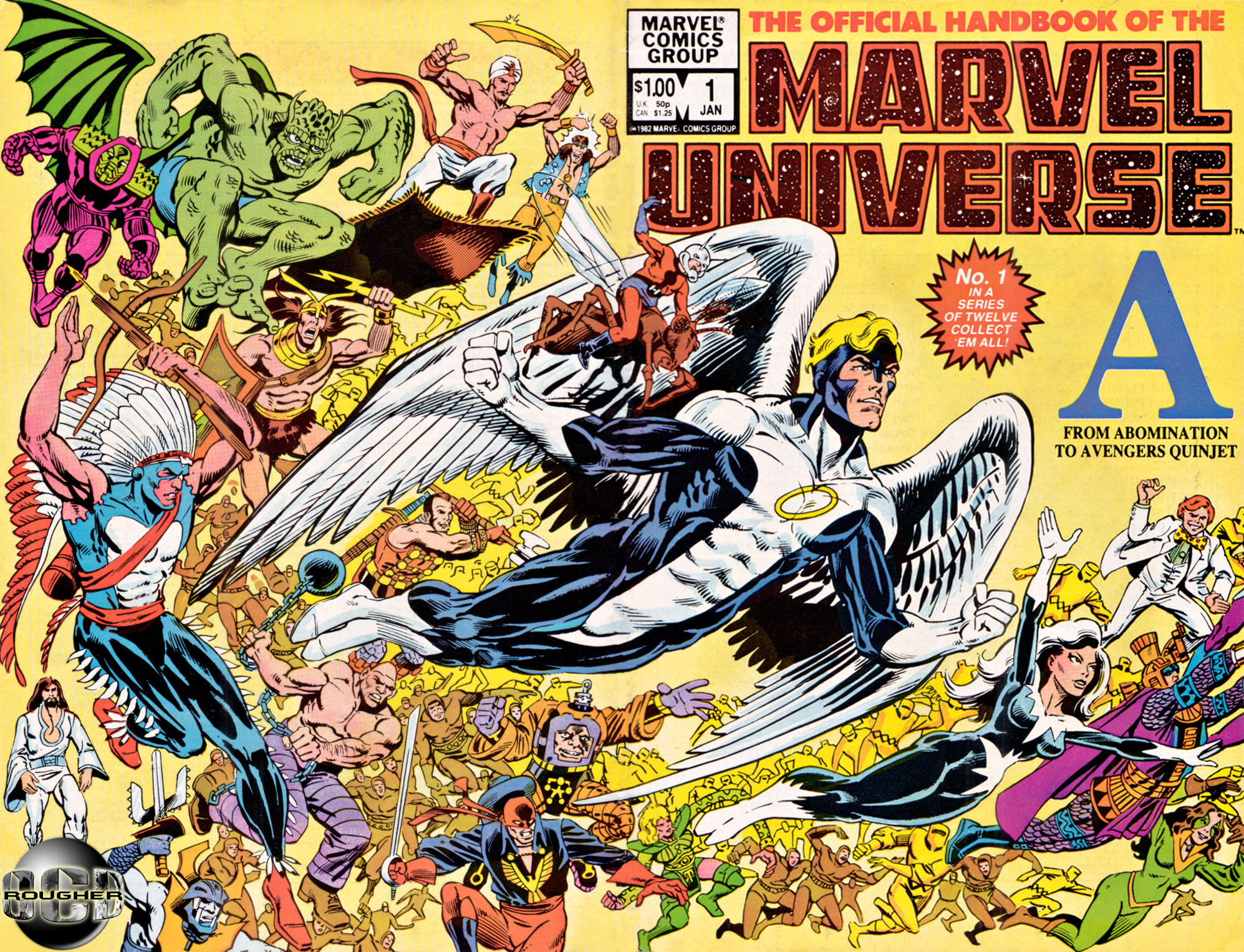 Read online The Official Handbook of the Marvel Universe comic -  Issue #1 - 1