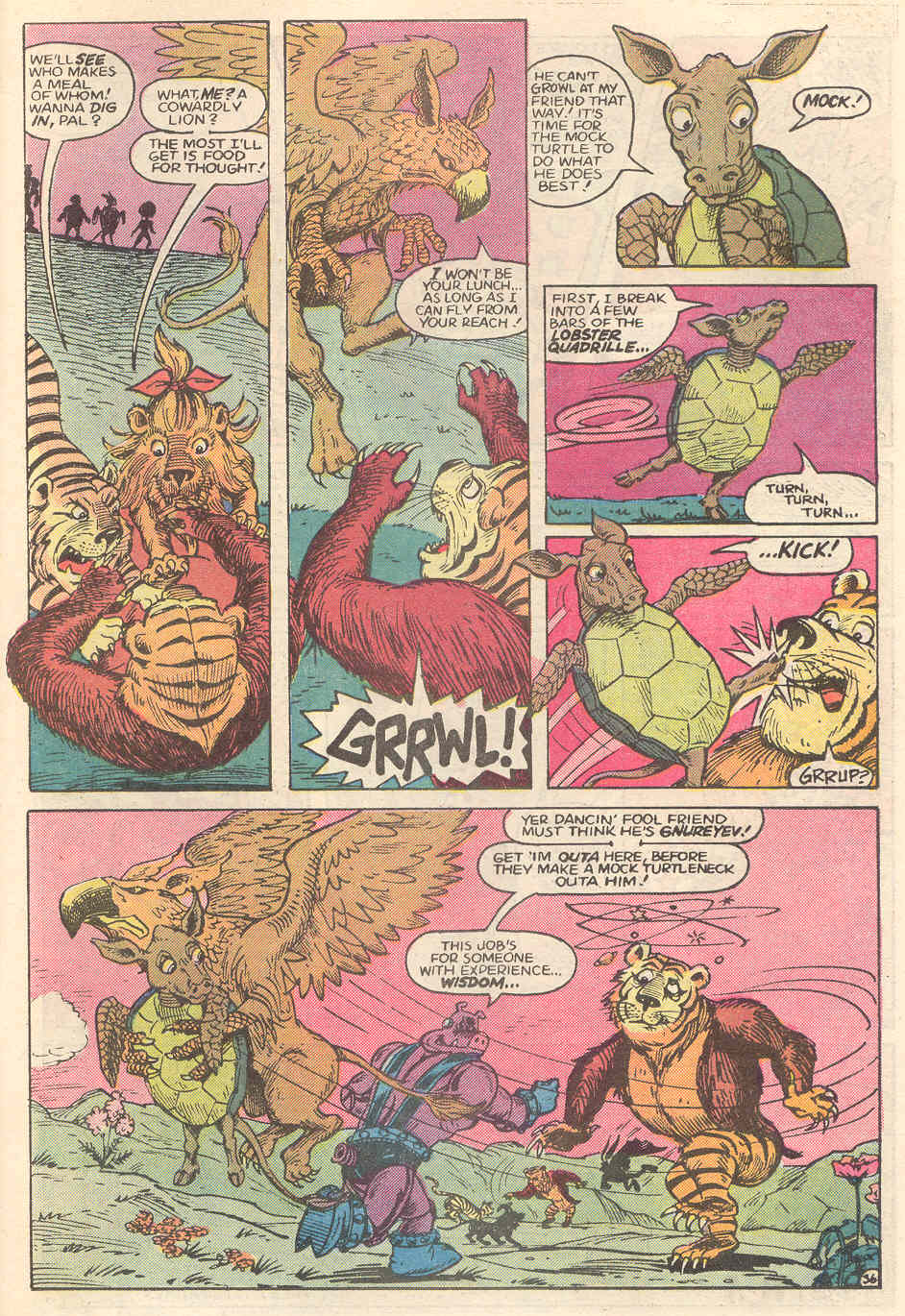 Read online The Oz-Wonderland War comic -  Issue #1 - 38