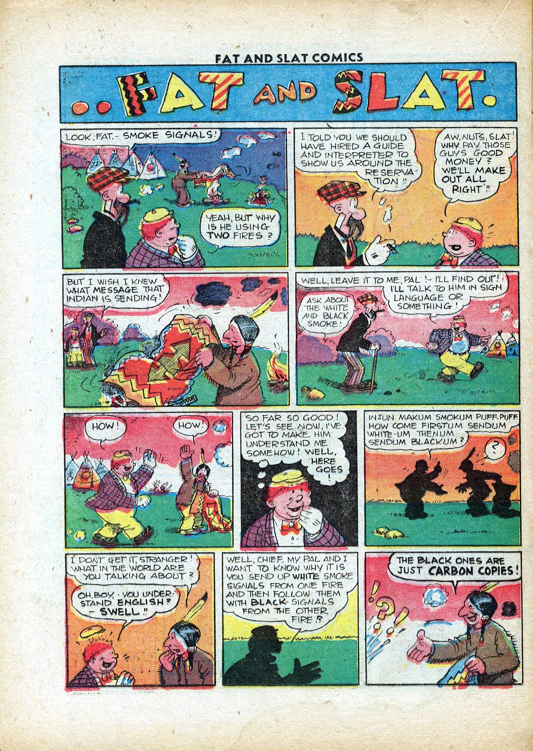 Read online Fat and Slat comic -  Issue #2 - 21
