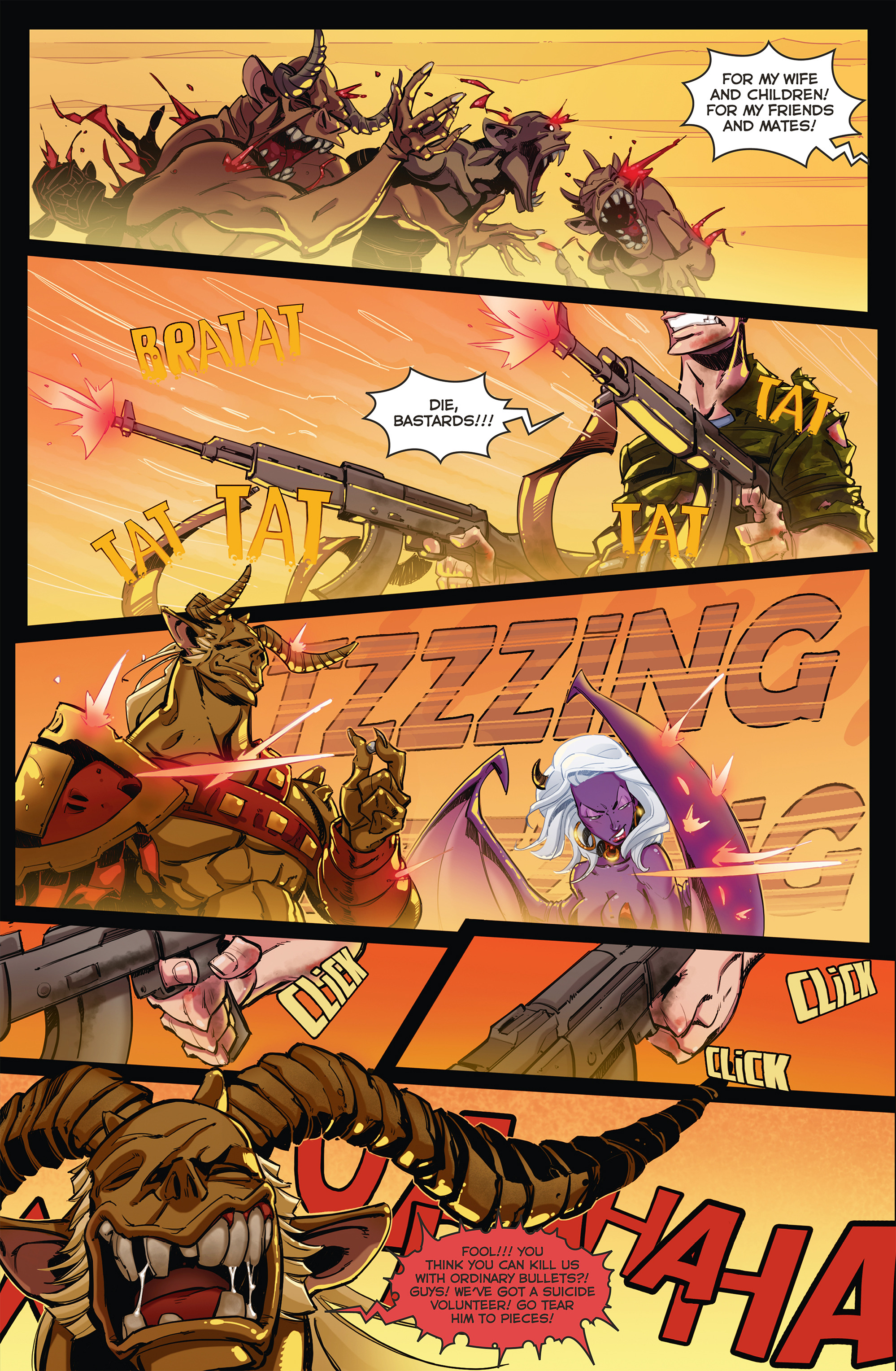 Read online Demonslayer (2015) comic -  Issue #4 - 28