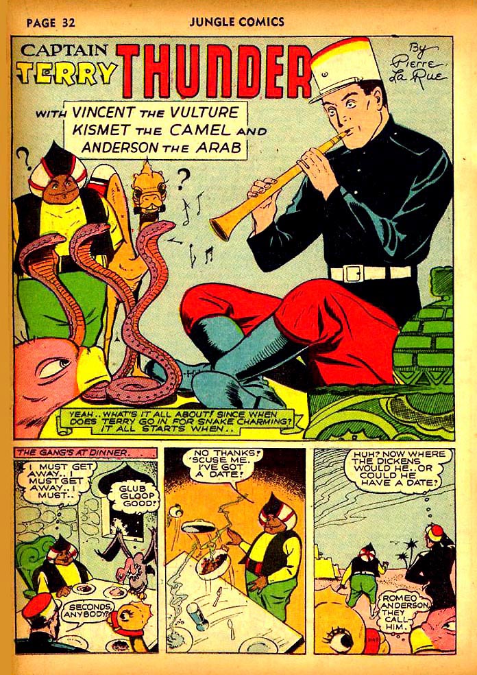 Read online Jungle Comics comic -  Issue #23 - 36